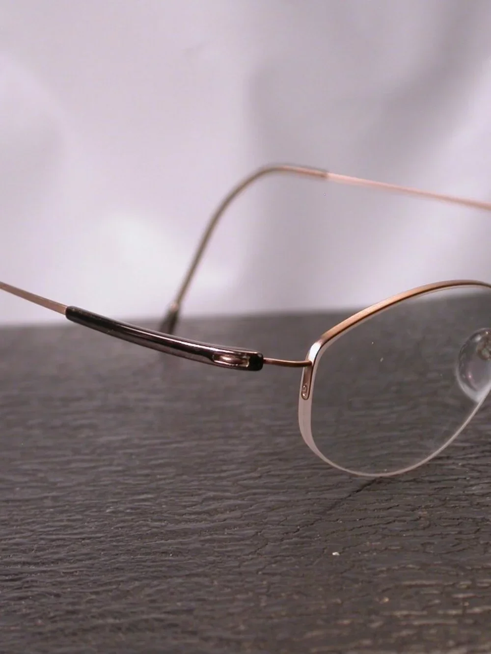 Silhouette Titan Frameless Gold Eyeglasses Made in Austria